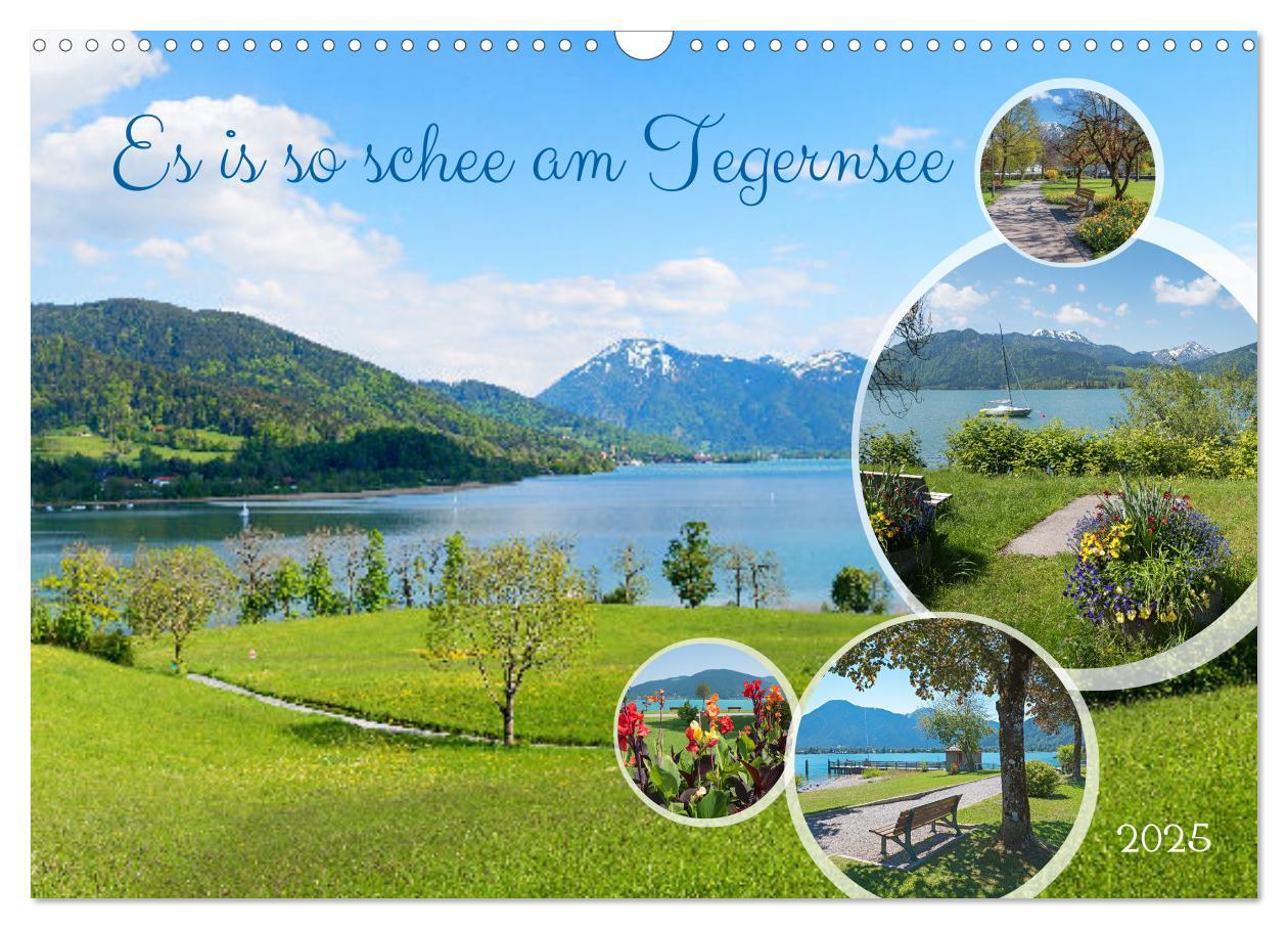 Cover: 9783383806001 | Es is so schee am Tegernsee (Wandkalender 2025 DIN A3 quer),...