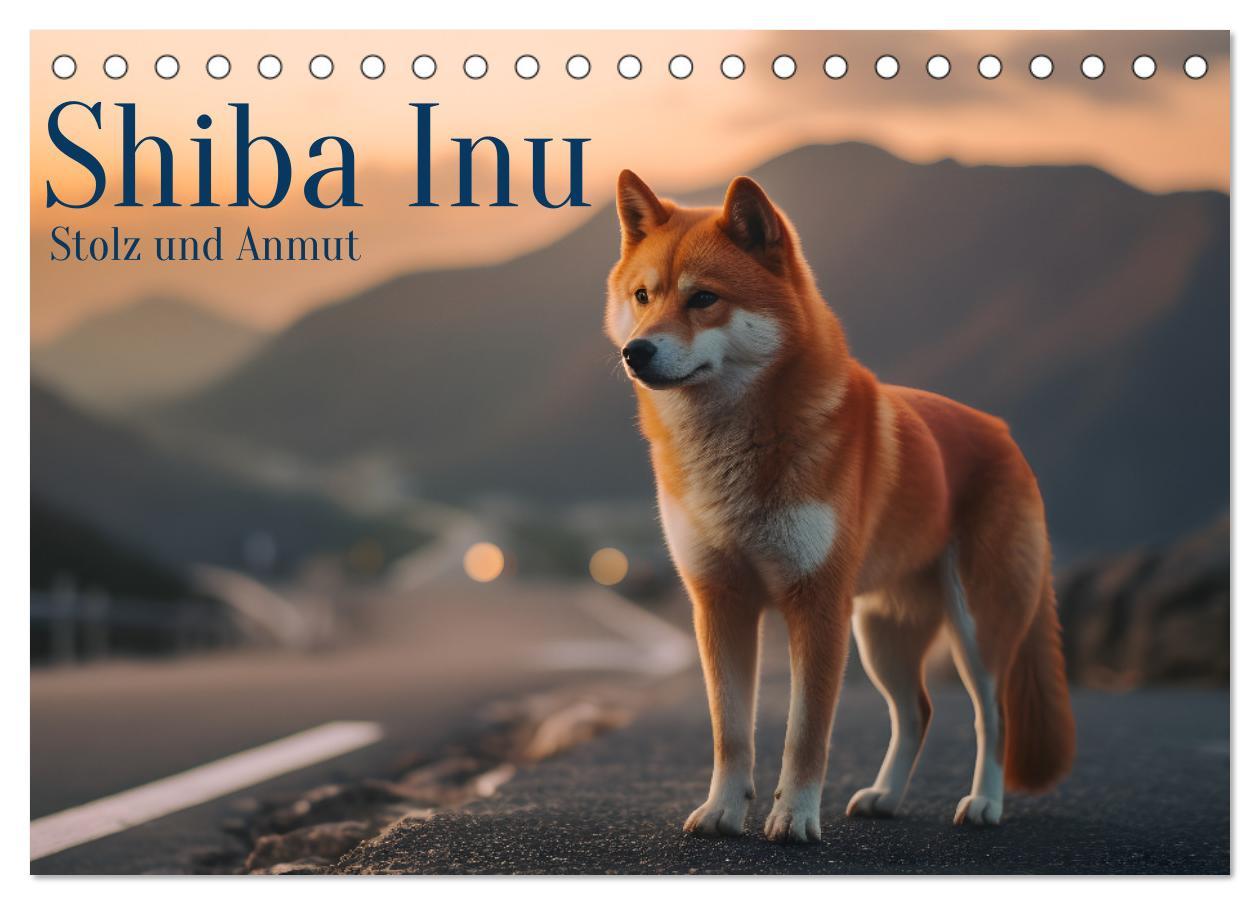 Cover: 9783383858765 | Shiba Inu - Stolz und Anmut (Tischkalender 2025 DIN A5 quer),...