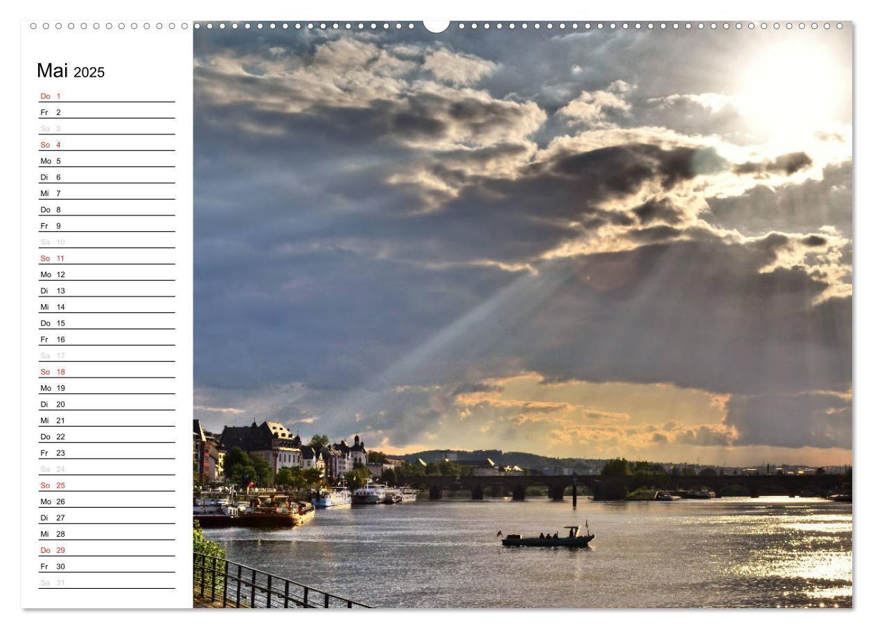 Bild: 9783435605873 | Der Koblenz Kalender (Wandkalender 2025 DIN A2 quer), CALVENDO...