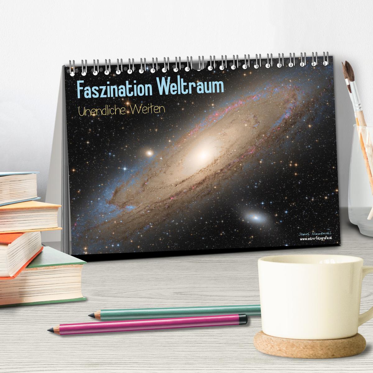 Bild: 9783435019526 | Faszination Weltraum - unendliche Weiten (Tischkalender 2025 DIN A5...