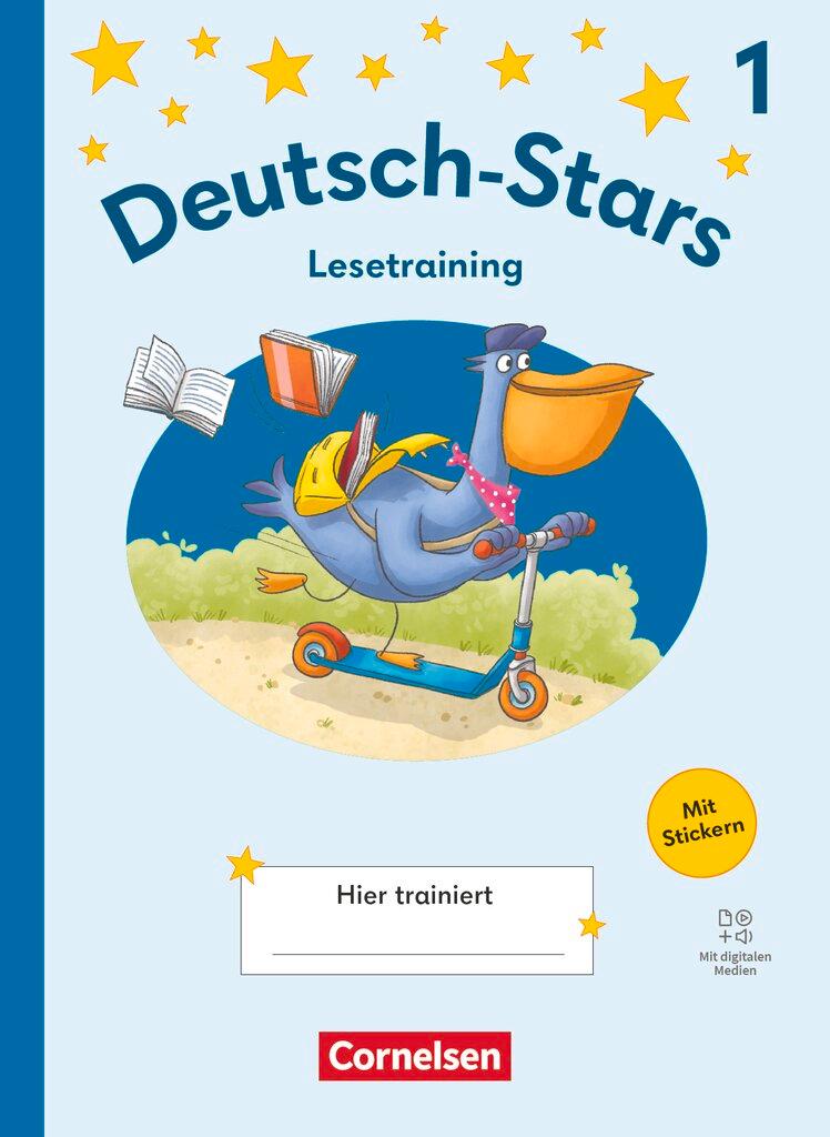 Cover: 9783464815021 | Deutsch-Stars 1. Schuljahr - Lesetraining Ausgabe 2025 - Übungsheft