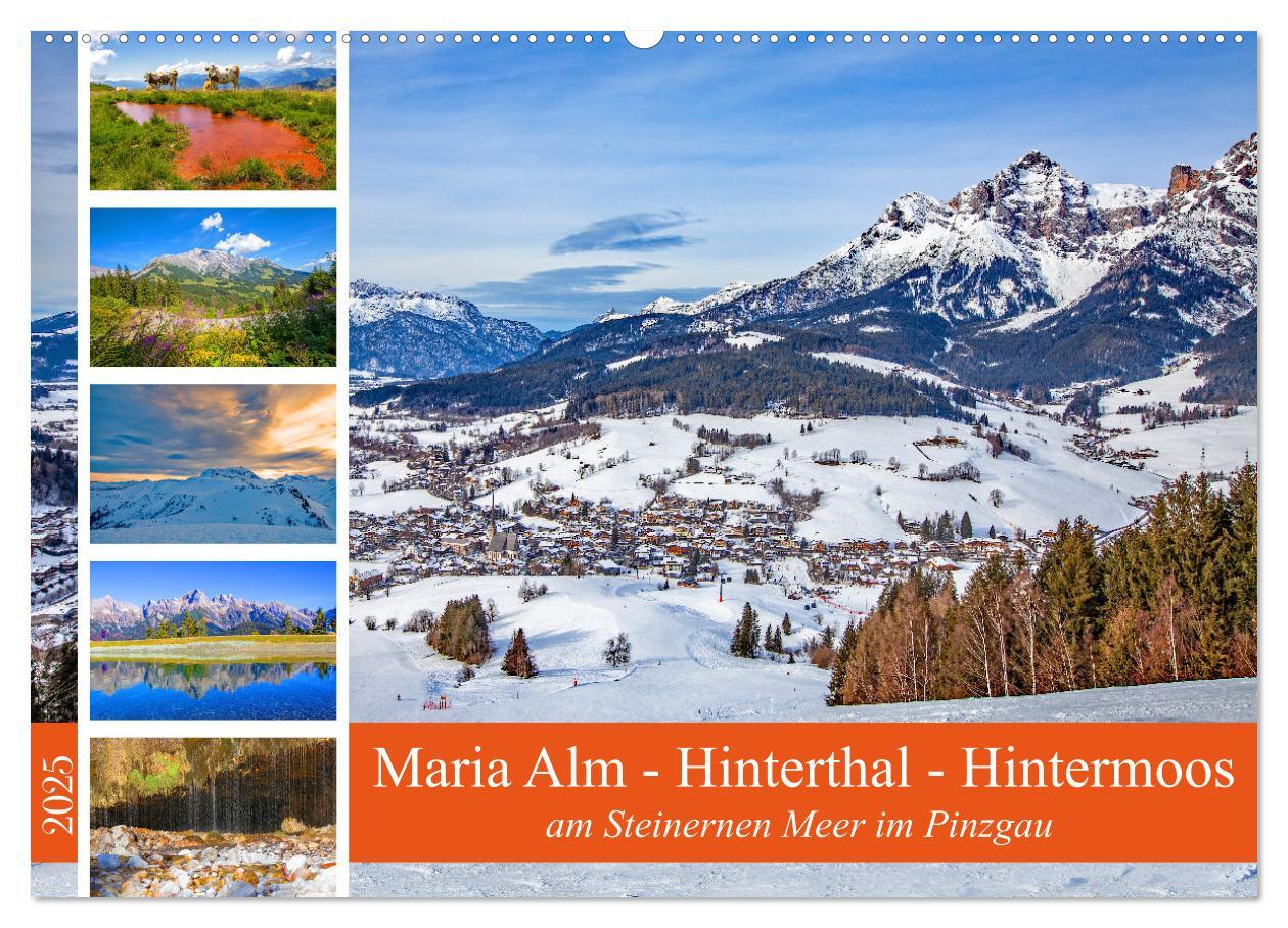 Cover: 9783383786877 | Maria Alm - Hinterthal - Hintermoos (Wandkalender 2025 DIN A2...