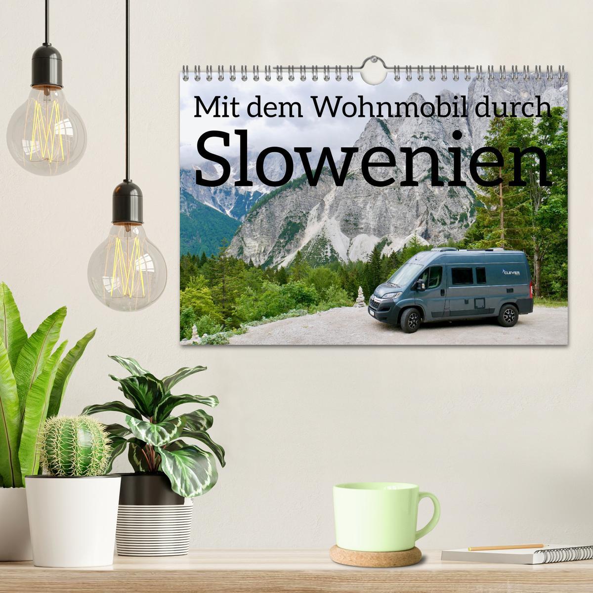 Bild: 9783435043651 | Mit dem Wohnmobil durch Slowenien (Wandkalender 2025 DIN A4 quer),...