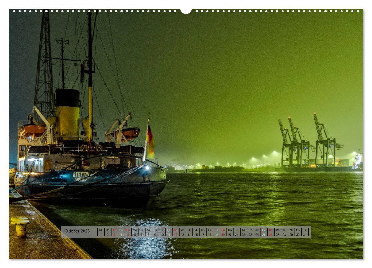 Bild: 9783435275991 | Auch das ist der Hamburger Hafen (Wandkalender 2025 DIN A2 quer),...