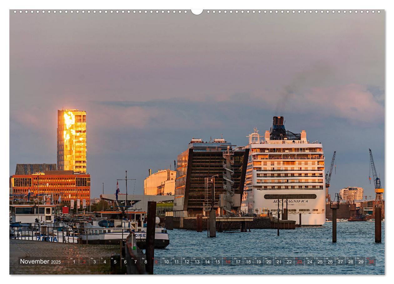 Bild: 9783435293148 | Hamburg Hafen (Wandkalender 2025 DIN A2 quer), CALVENDO Monatskalender