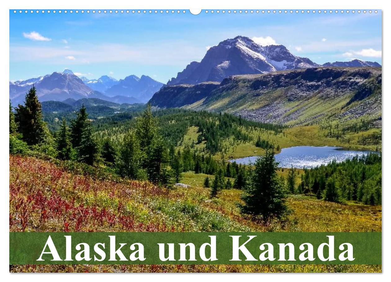 Cover: 9783435622863 | Alaska und Kanada (Wandkalender 2025 DIN A2 quer), CALVENDO...