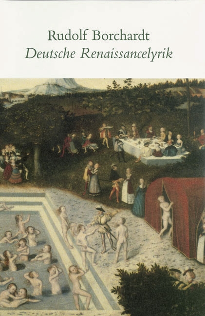 Cover: 9783446230330 | Deutsche Renaissancelyrik | Edition Tenschert | Rudolf Borchardt