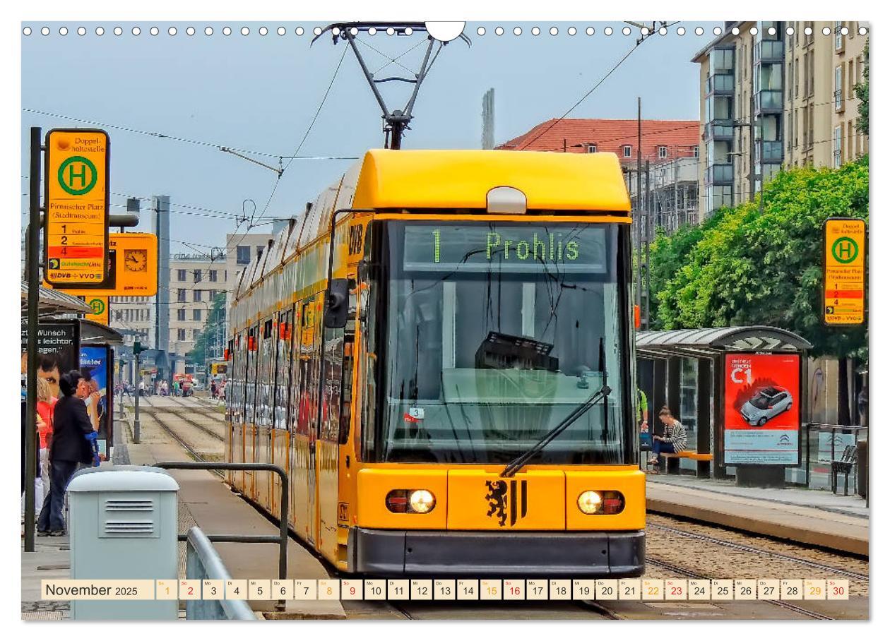 Bild: 9783435350179 | Ich fahre gern Straßenbahn (Wandkalender 2025 DIN A3 quer),...