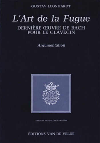 Cover: 9782858681259 | L'Art de la fugue | Gustav Leonhardt | Buch | 1985 | Van de Velde