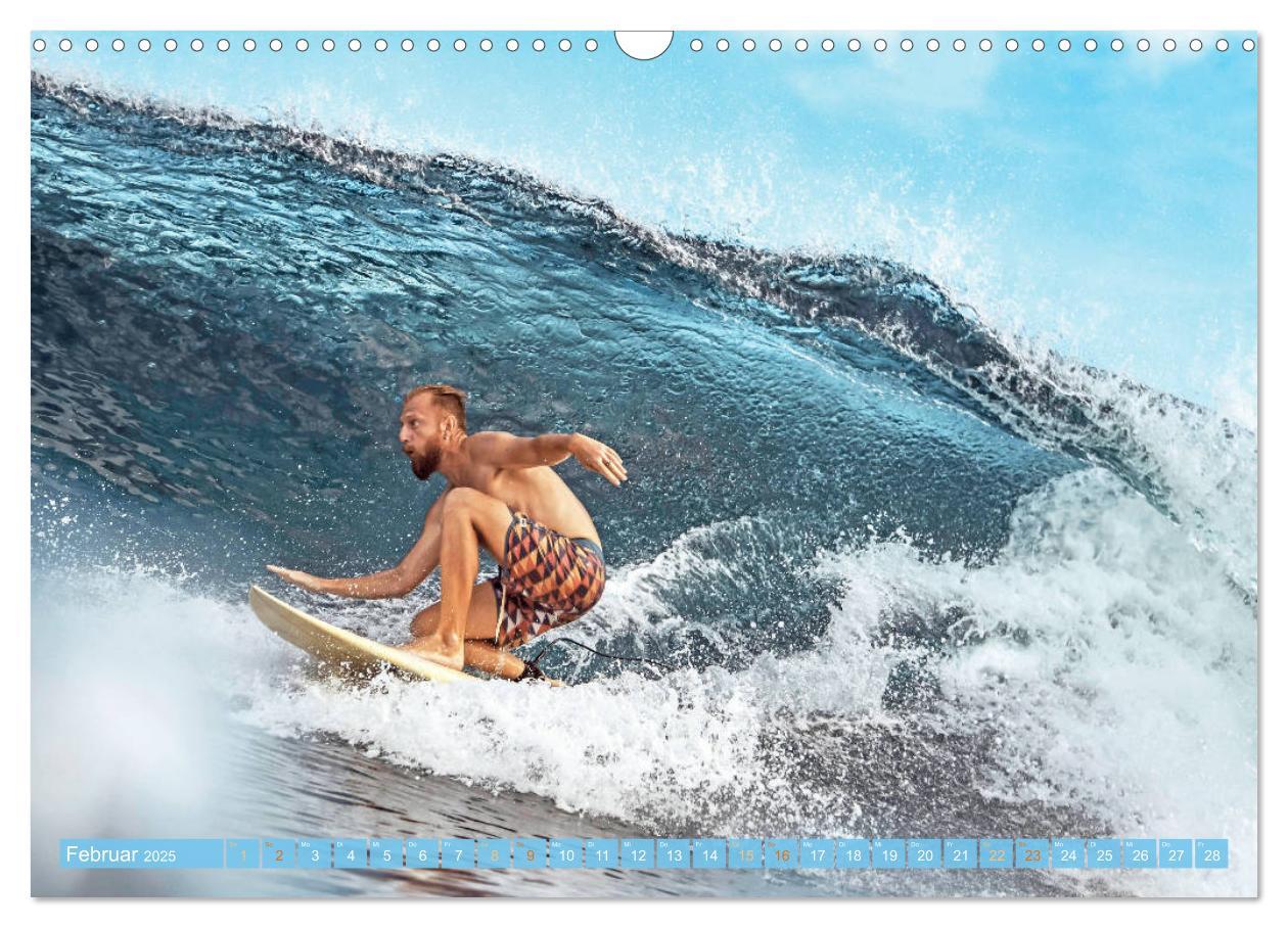 Bild: 9783435119721 | Surfen: Die perfekte Welle finden - Edition Funsport (Wandkalender...