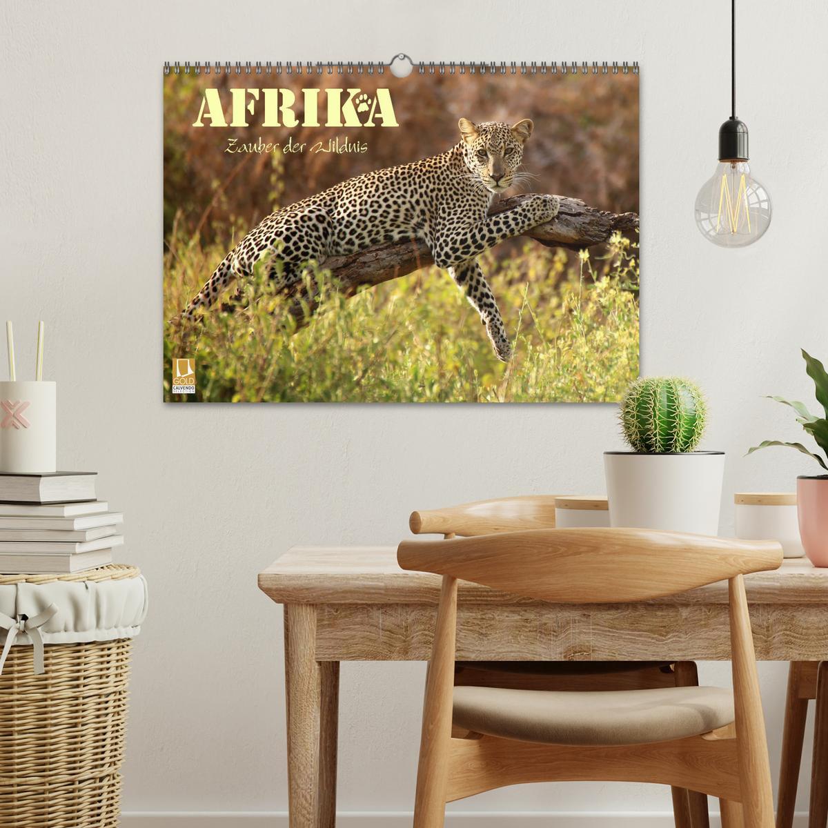 Bild: 9783435250714 | Afrika - Zauber der Wildnis (Wandkalender 2025 DIN A3 quer),...