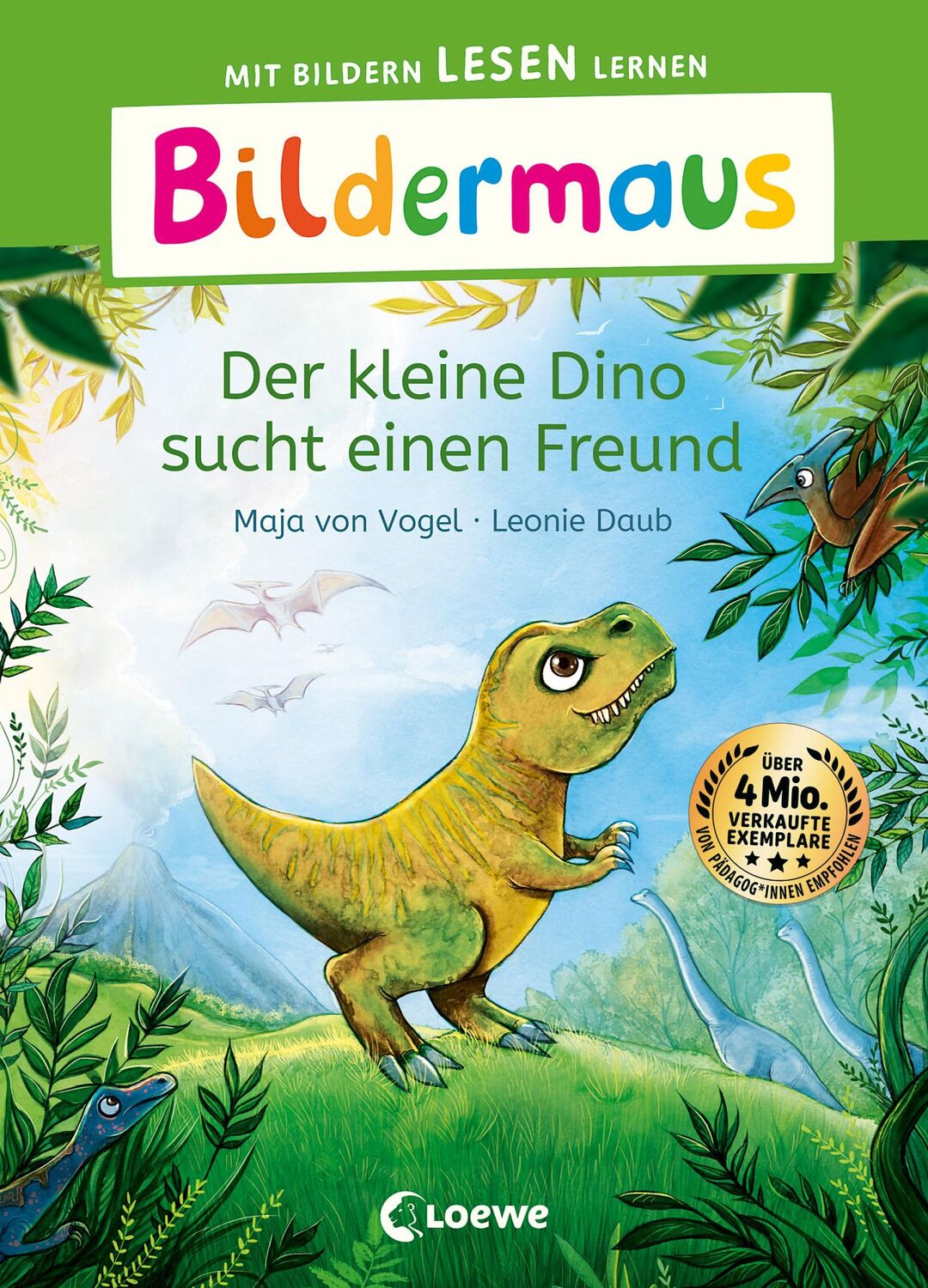 Cover: 9783743214804 | Bildermaus - Der kleine Dino sucht einen Freund | Maja von Vogel