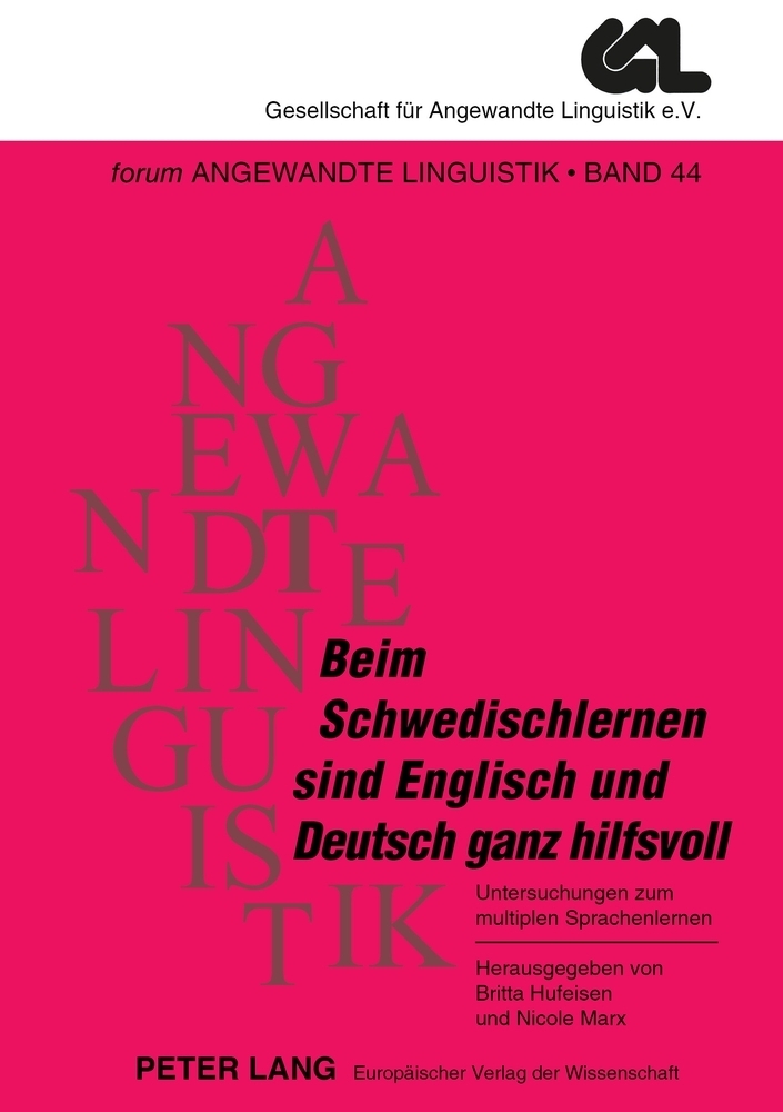 Cover: 9783631530214 | "Beim Schwedischlernen sind Englisch und Deutsch ganz hilfsvoll"