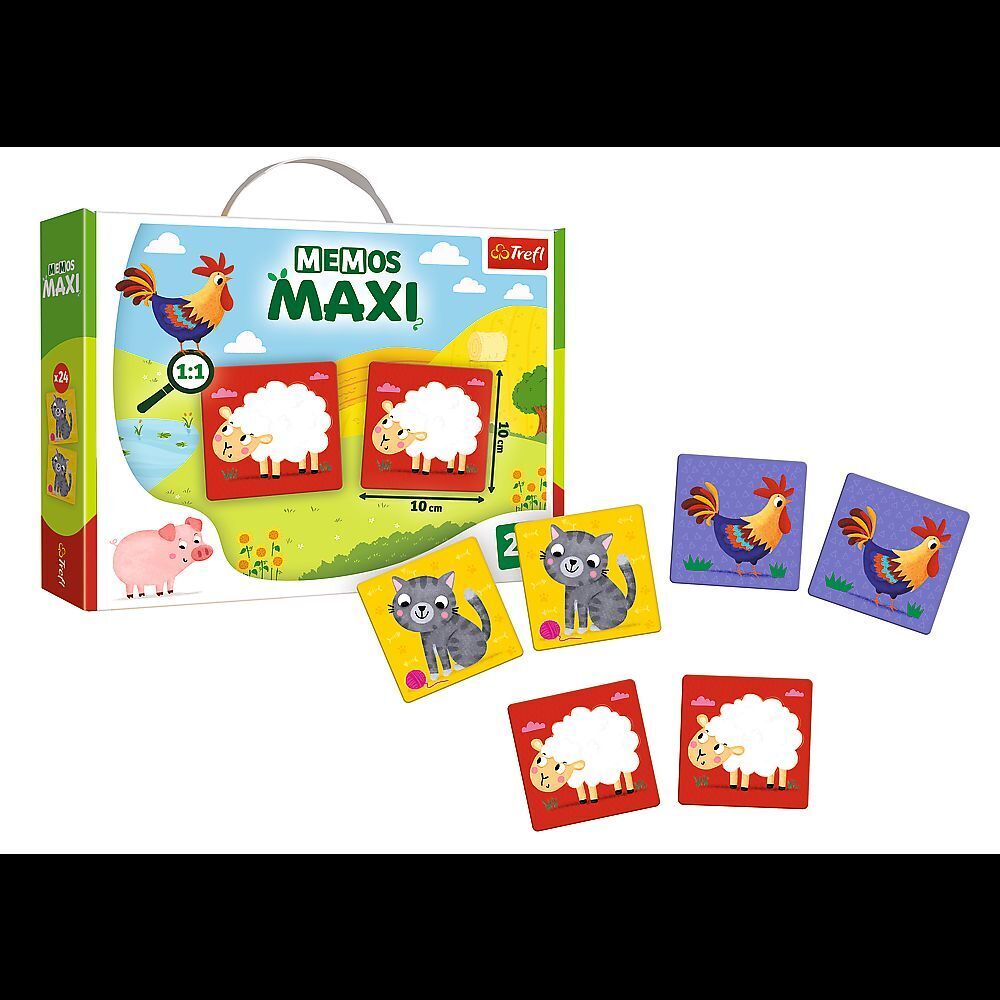 Bild: 5900511022667 | Maxi Memos Bauernhof | Spiel | Kartonage | 02266 | Deutsch | 2023