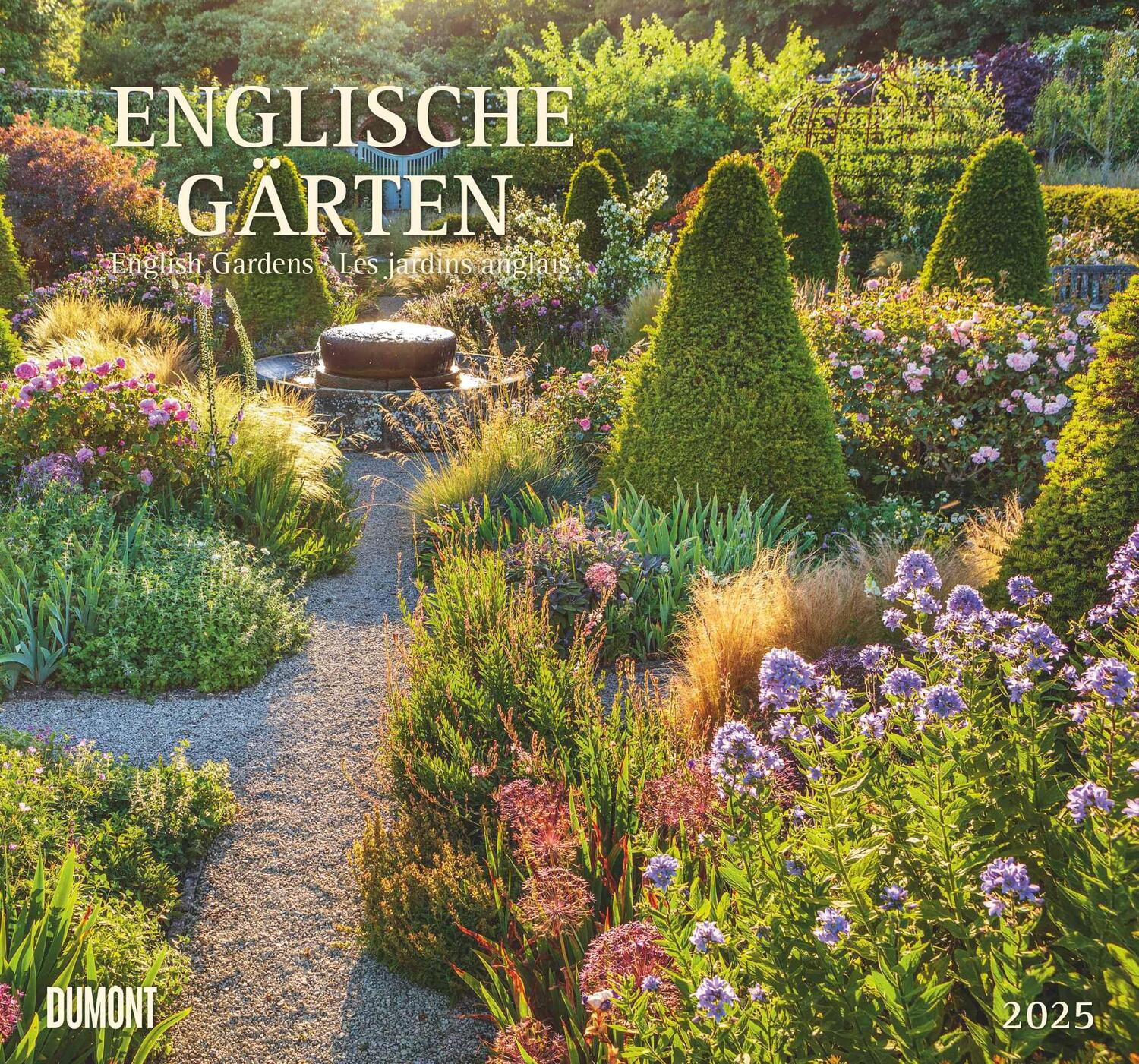 Cover: 4250809653099 | Englische Gärten 2025 - DUMONT Garten-Kalender - mit allen...