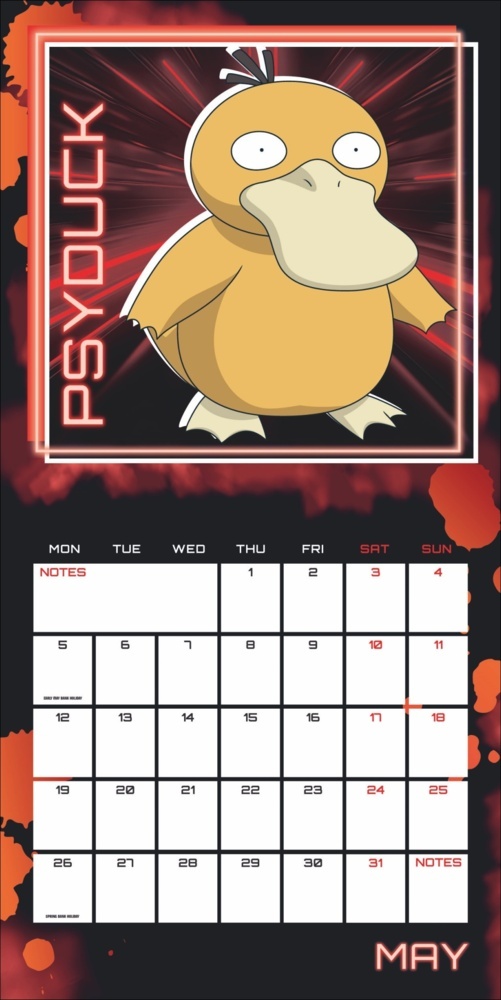 Bild: 9783840196706 | Pokémon Broschurkalender 2025 | Kalender | 28 S. | Englisch | 2025