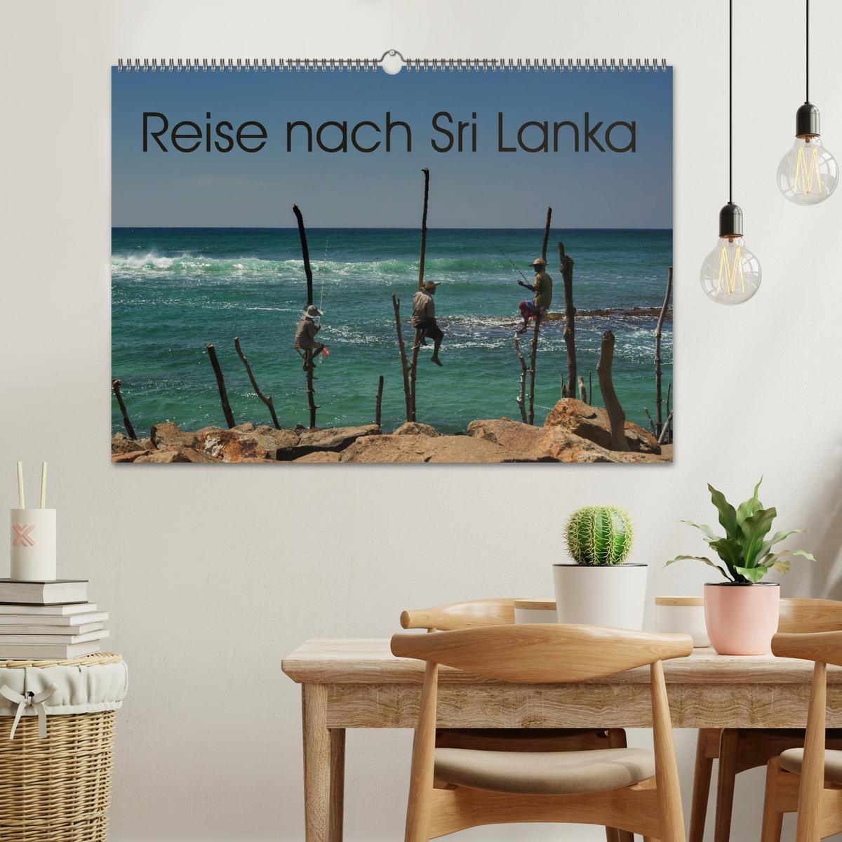 Bild: 9783435360765 | Reise nach Sri Lanka (Wandkalender 2025 DIN A2 quer), CALVENDO...