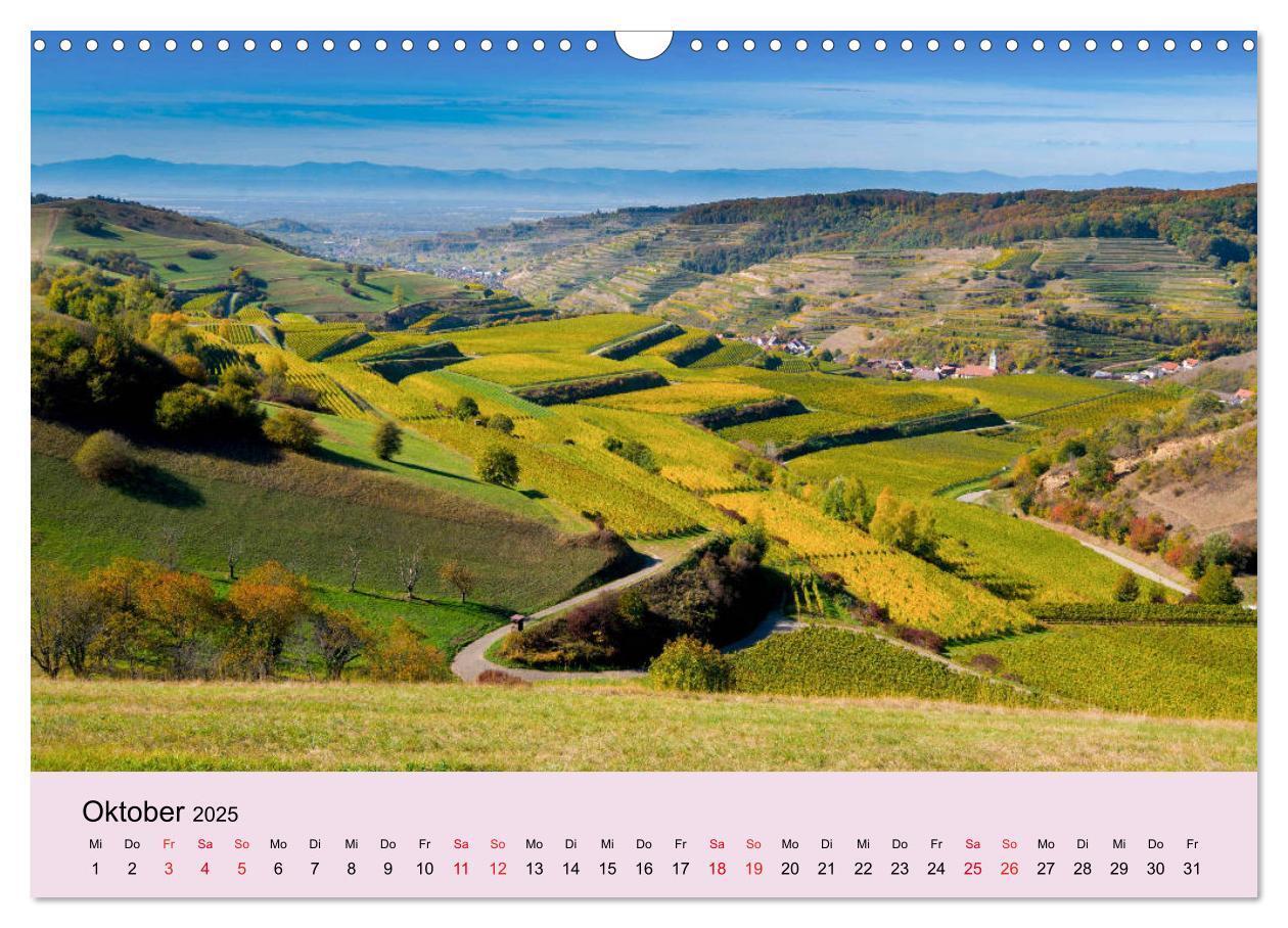 Bild: 9783383794285 | Augenblicke im Kaiserstuhl (Wandkalender 2025 DIN A3 quer),...