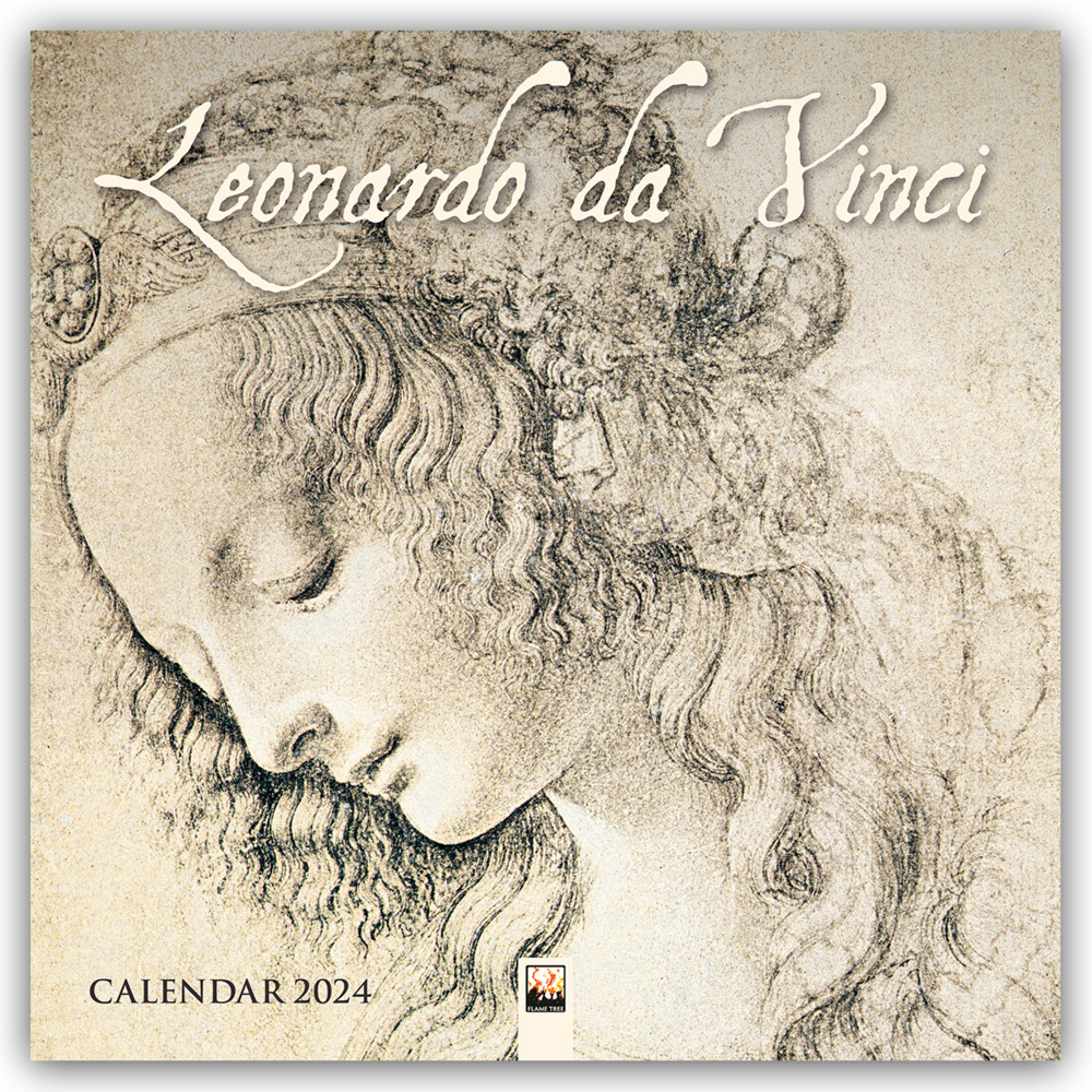 Cover: 9781804173800 | Leonardo da Vinci 2024 | Flame Tree Publishing | Kalender | Kalender