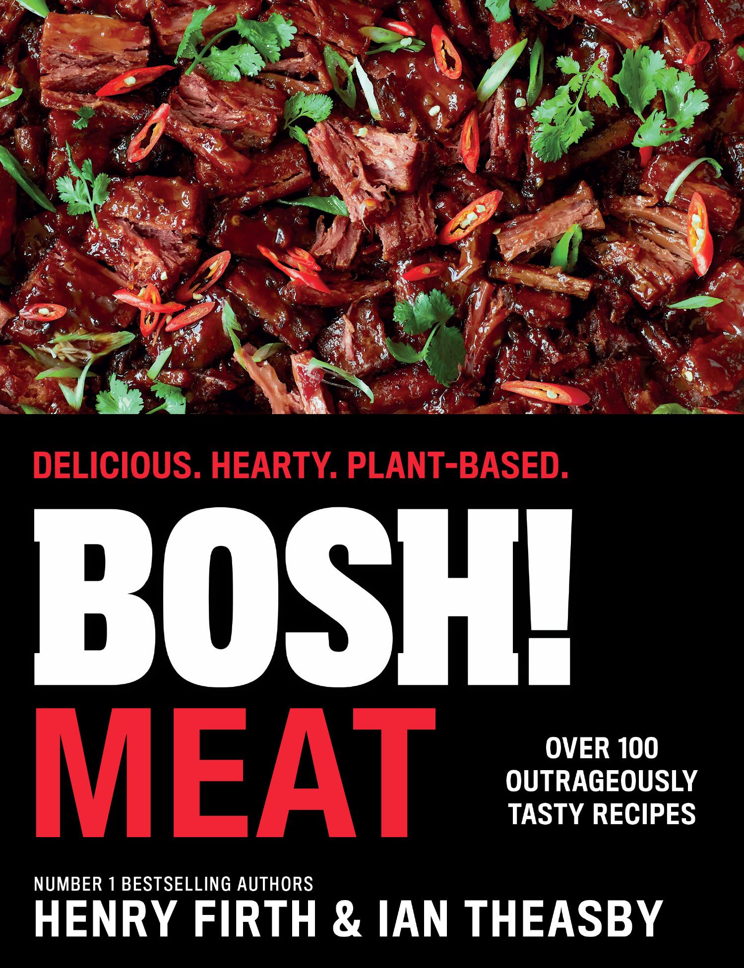 Cover: 9780008420734 | BOSH! Meat | Delicious. Hearty. Plant-based. | Henry Firth (u. a.)