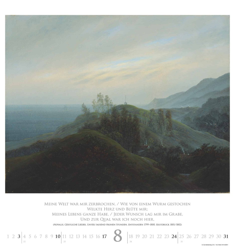 Bild: 4250809653211 | DUMONT - Caspar David Friedrich 2025 Wandkalender, 45x48cm,...