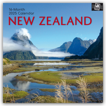 Cover: 9781835361405 | New Zealand - Neuseeland 2025 - 16-Monatskalender | Ltd | Kalender