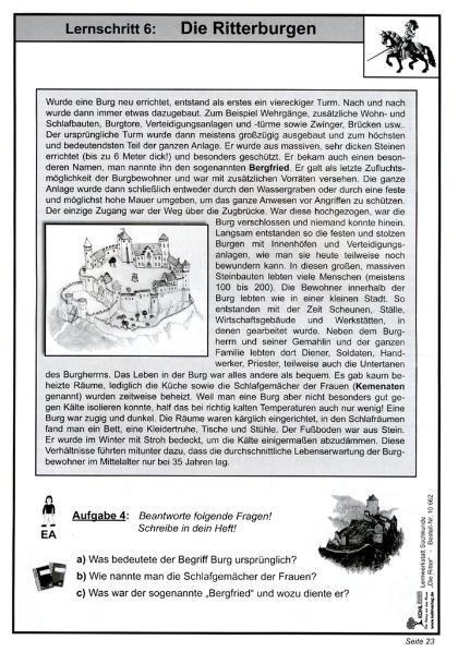 Bild: 9783866326620 | Lernwerkstatt Die Ritter | Rüdiger Kohl (u. a.) | Taschenbuch | 40 S.