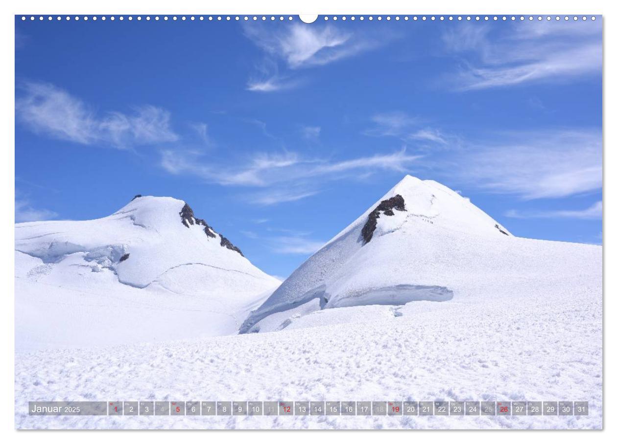 Bild: 9783435583881 | Monte Rosa (Wandkalender 2025 DIN A2 quer), CALVENDO Monatskalender