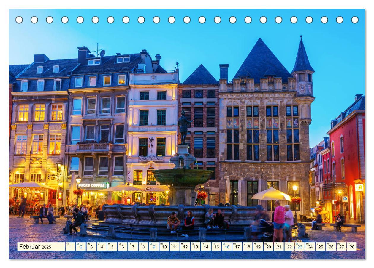 Bild: 9783435207480 | Aachen - die Kaiserstadt am Dreiländereck (Tischkalender 2025 DIN...