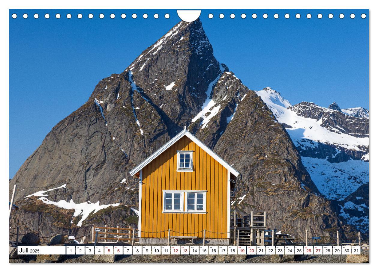 Bild: 9783383974267 | Licht des Nordens - LOFOTEN (Wandkalender 2025 DIN A4 quer),...