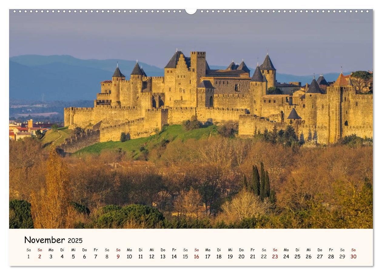 Bild: 9783435455249 | Cite von Carcassonne - Zeitreise ins Mittelalter (Wandkalender 2025...