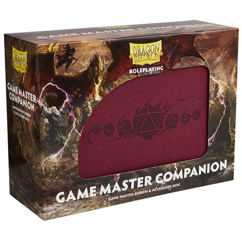 Cover: 5706569500092 | RPG - Game Master Companion - Blood Red | Dragon Shield Roleplay