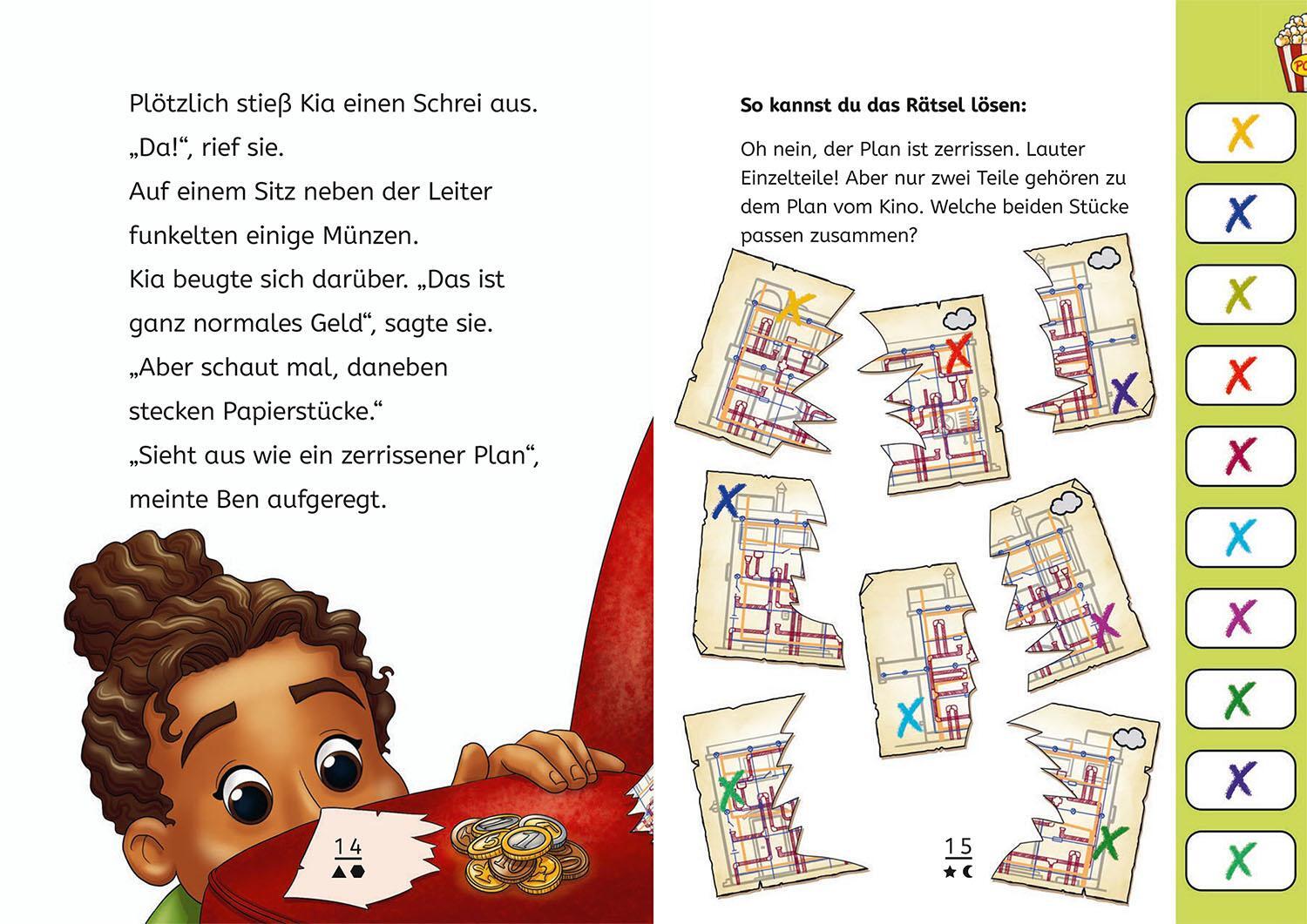 Bild: 9783440180174 | EXIT® - Das Buch, Bücherhelden 2. Klasse, Das Geisterkino | Buch