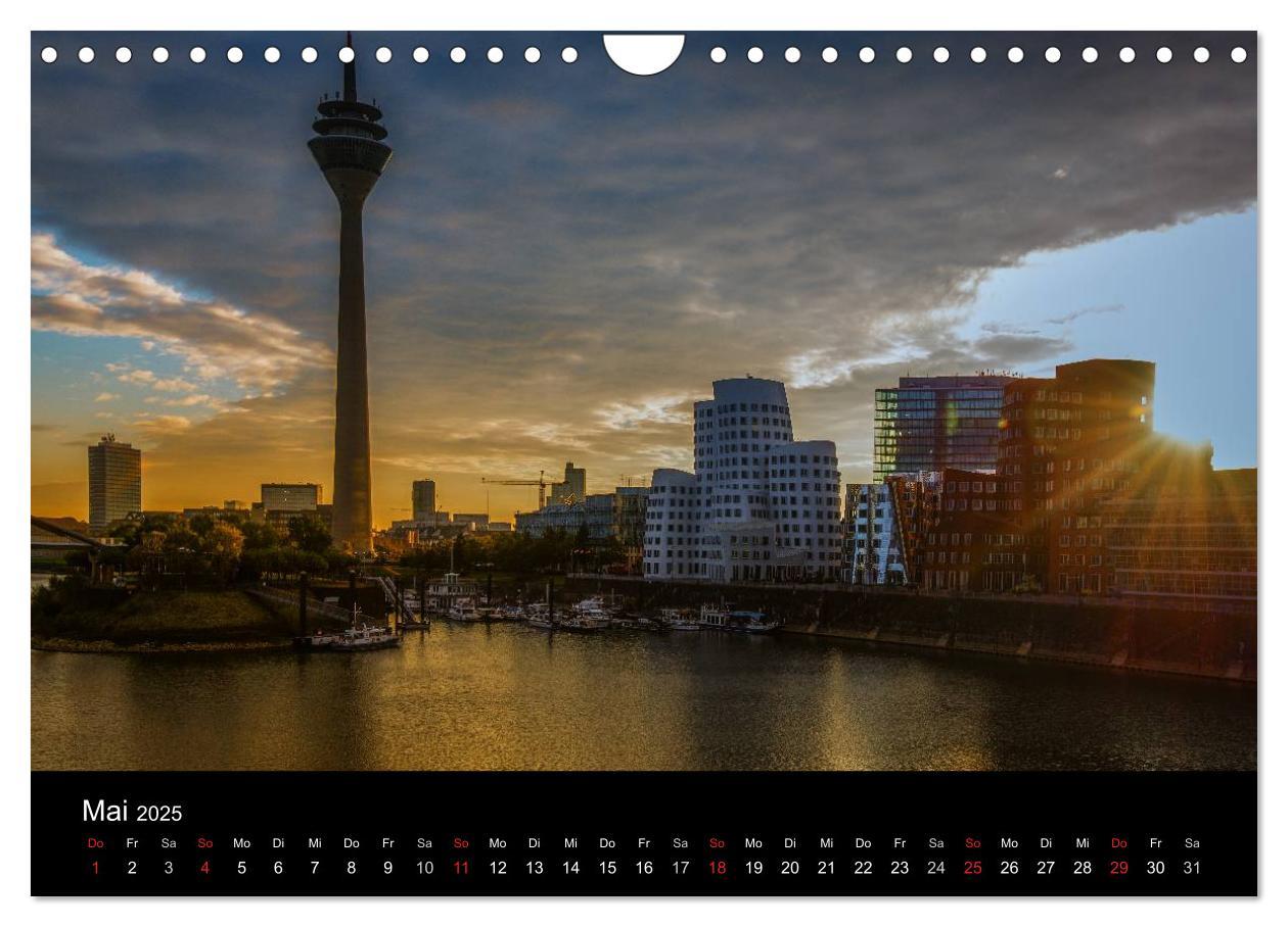 Bild: 9783435651498 | Düsseldorf - Impressionen (Wandkalender 2025 DIN A4 quer), CALVENDO...