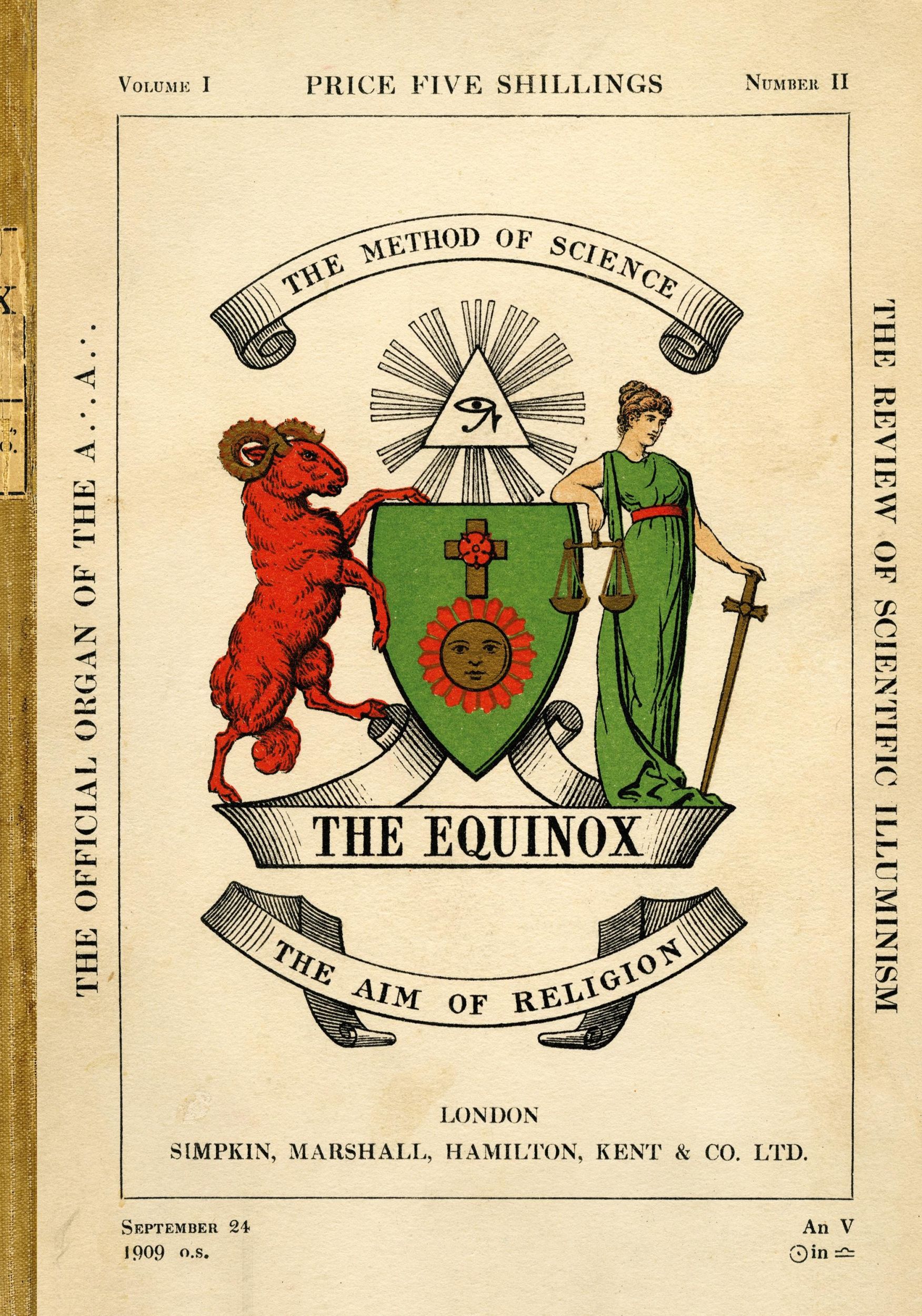 Cover: 9781643167800 | The Equinox | Keep Silence Edition, Vol. 1, No. 2 | Aleister Crowley