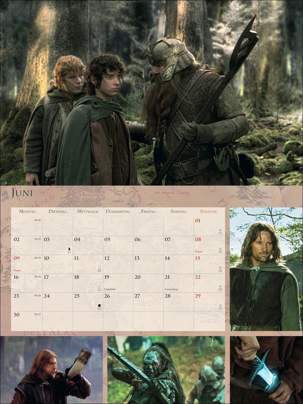 Bild: 9783756404988 | Der Herr der Ringe Broschur XL Kalender 2025 | Heye | Kalender | 28 S.