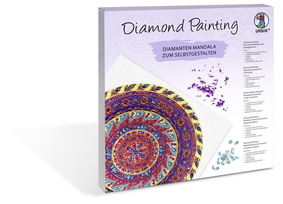 Cover: 4008525247593 | URSUS Diamond Painting Mandala Set 4 | Stück | 2022