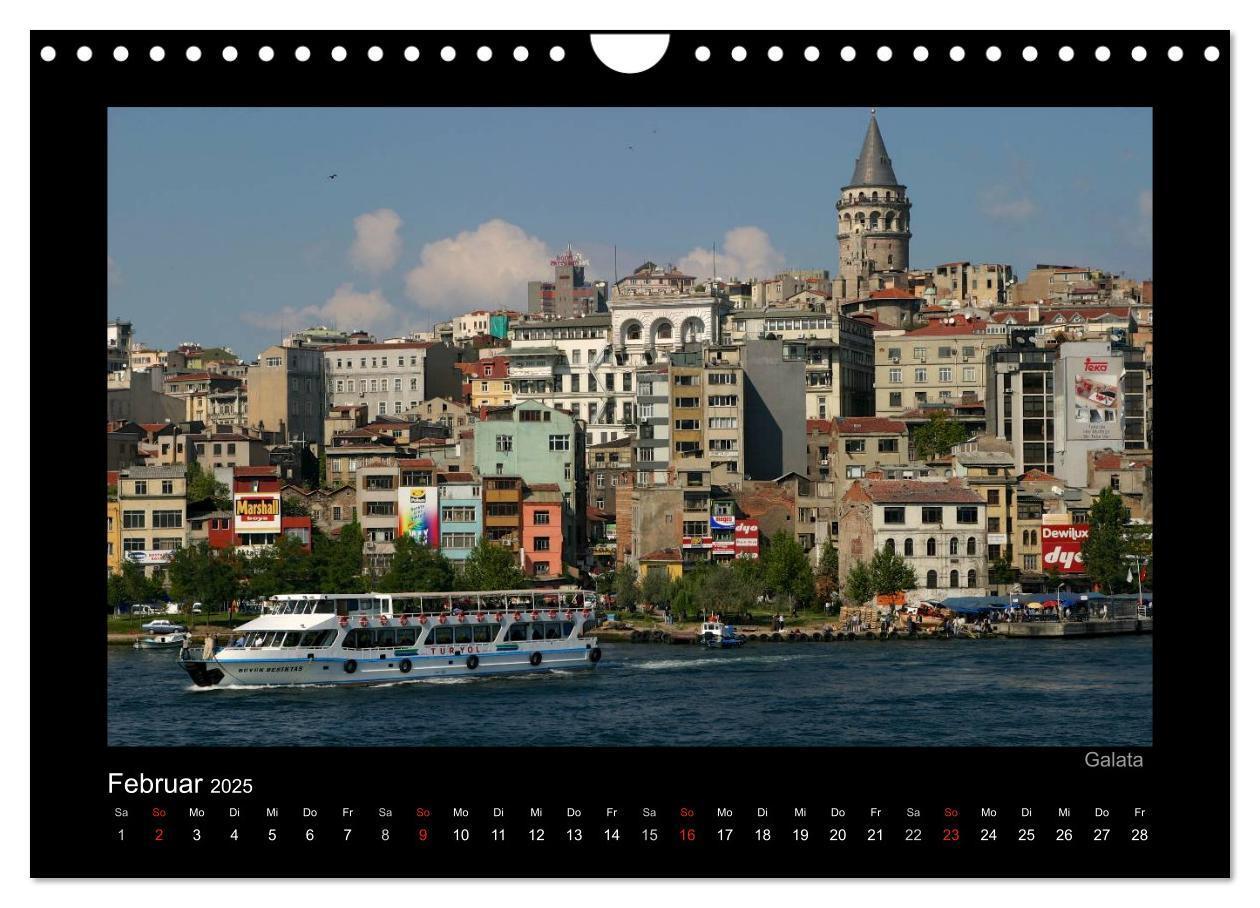 Bild: 9783435833764 | Istanbul (Wandkalender 2025 DIN A4 quer), CALVENDO Monatskalender