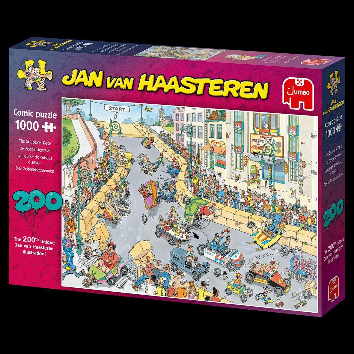 Bild: 8710126200537 | Jan van Haasteren - Seifenkistenrennen - 1000 Teile | Spiel | 20053