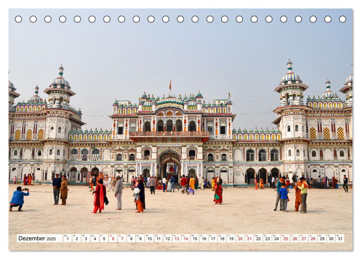 Bild: 9783383822858 | Einzigartiges NEPAL (Tischkalender 2025 DIN A5 quer), CALVENDO...