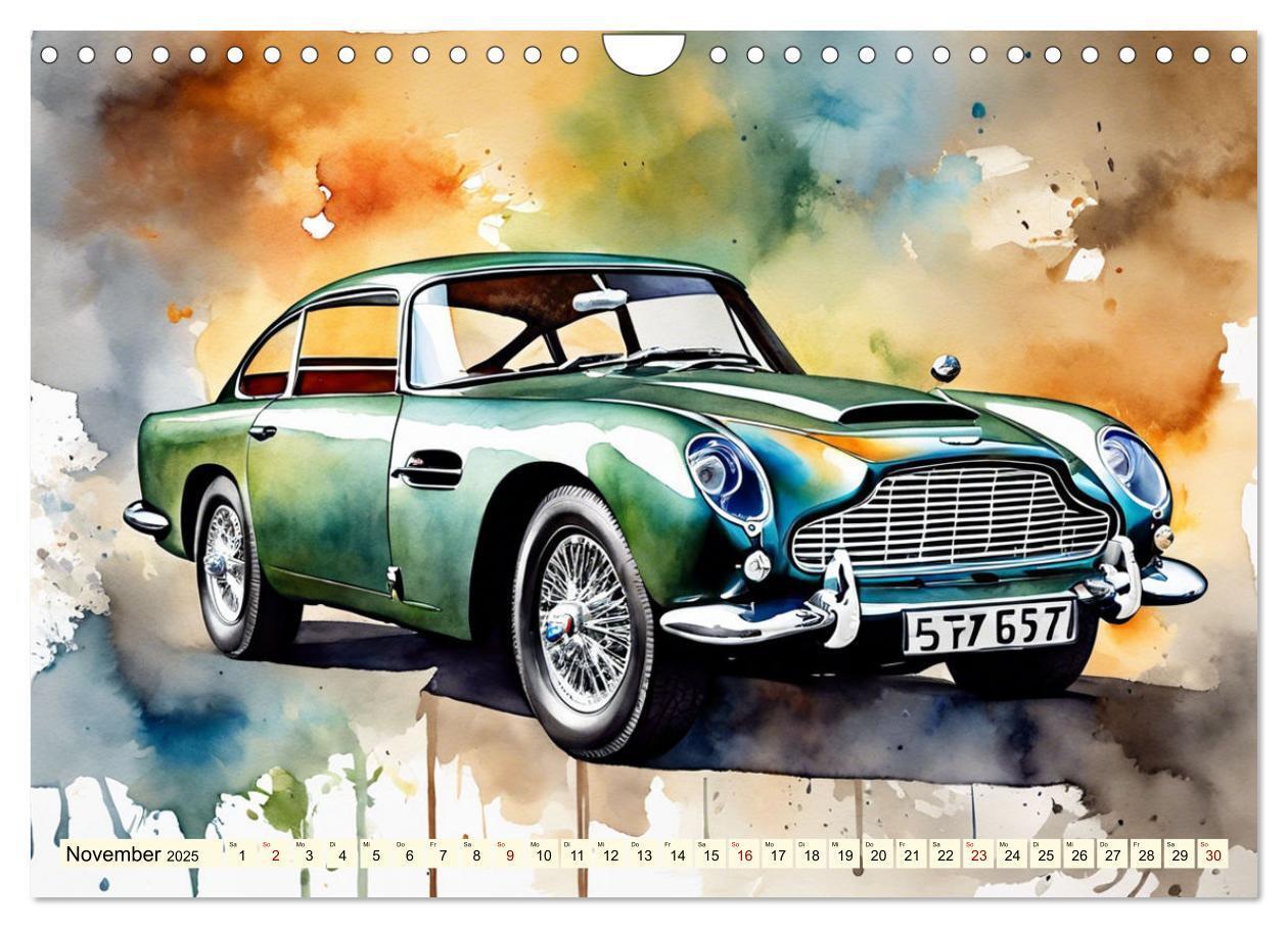 Bild: 9783383812927 | Oldtimer - Kultmodelle aus den 1960er Jahren (Wandkalender 2025 DIN...