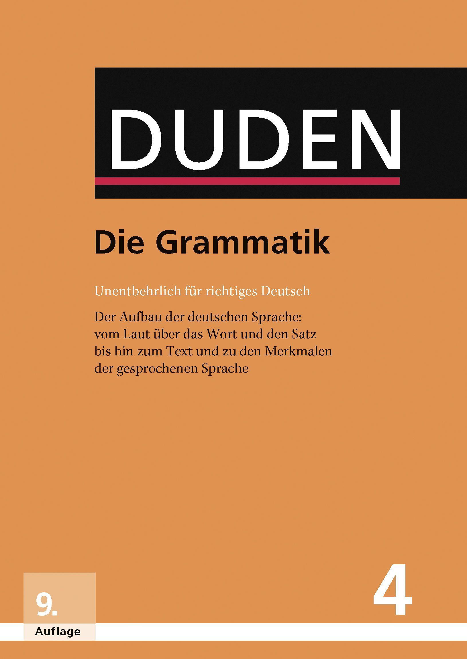 Cover: 9783411040490 | Duden - Die Grammatik | Buch | Duden - Deutsche Sprache in 12 Bänden