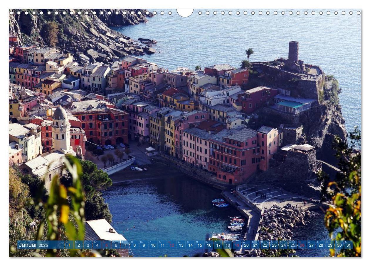 Bild: 9783435493470 | Wege durch die Cinque Terre (Wandkalender 2025 DIN A3 quer),...