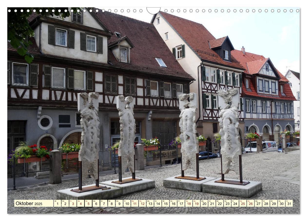 Bild: 9783435440917 | Unterwegs in Schorndorf (Wandkalender 2025 DIN A3 quer), CALVENDO...