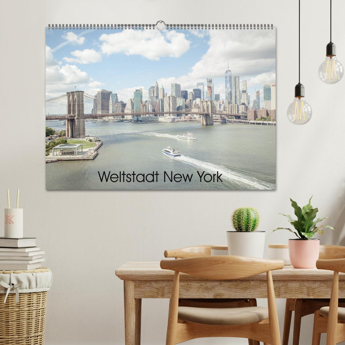 Bild: 9783435185320 | Weltstadt New York (Wandkalender 2025 DIN A2 quer), CALVENDO...