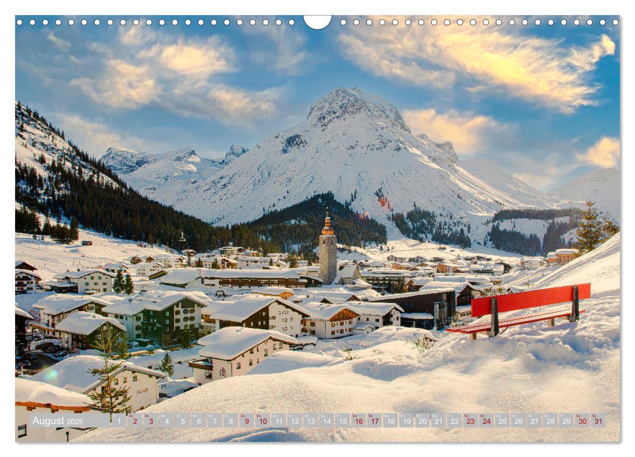 Bild: 9783435111015 | Lech magic of winter (Wandkalender 2025 DIN A3 quer), CALVENDO...