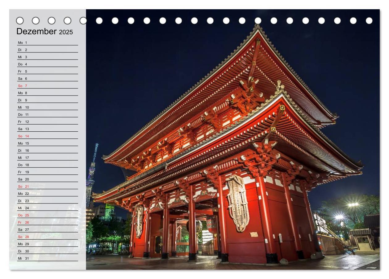 Bild: 9783435623143 | Japan. Im Land der aufgehenden Sonne (Tischkalender 2025 DIN A5...