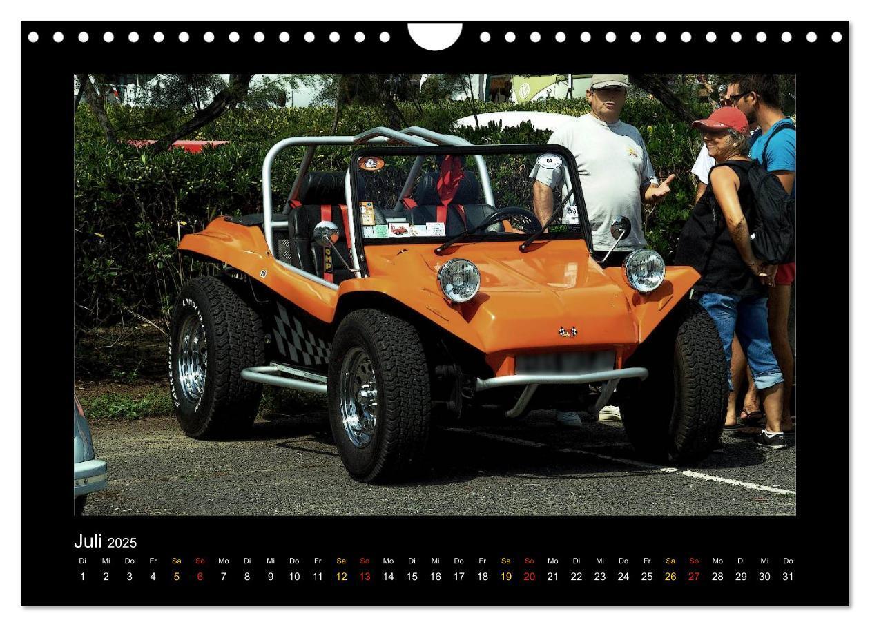 Bild: 9783435593019 | Buggys - die Kultautos der 80er (Wandkalender 2025 DIN A4 quer),...