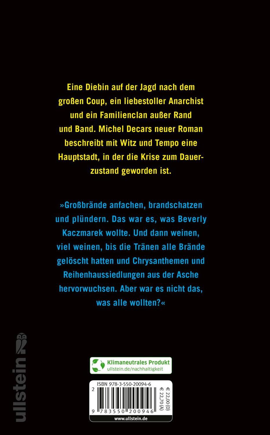 Rückseite: 9783550200946 | Die Kobra von Kreuzberg | Michel Decar | Buch | 208 S. | Deutsch