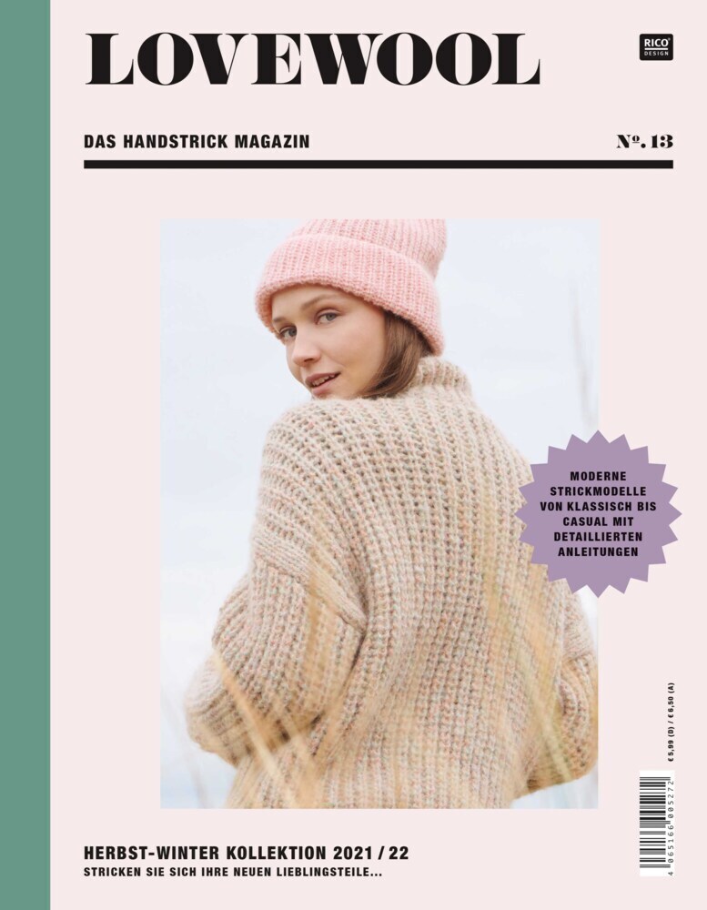 Cover: 4065166005272 | LOVEWOOL Das Handstrick Magazin. No.13 | Broschüre | Deutsch | 2021